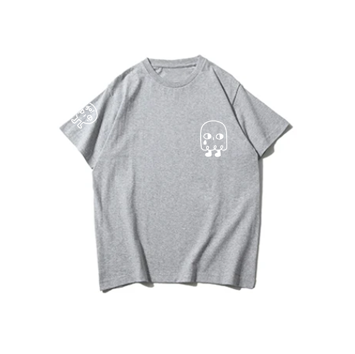OVERTHINKING: Embroidered short sleeve t-shirt-2