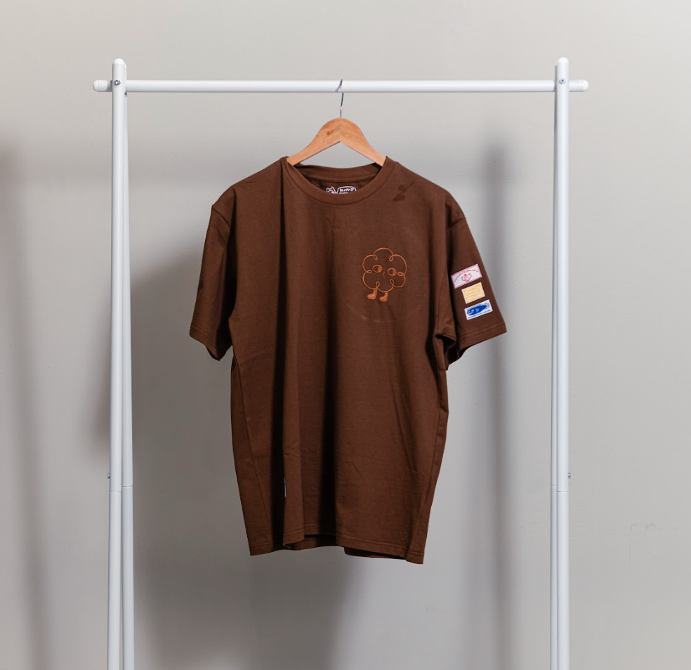 TAKE CARE OF YOURSELF: Embroidered short sleeve t-shirt-1