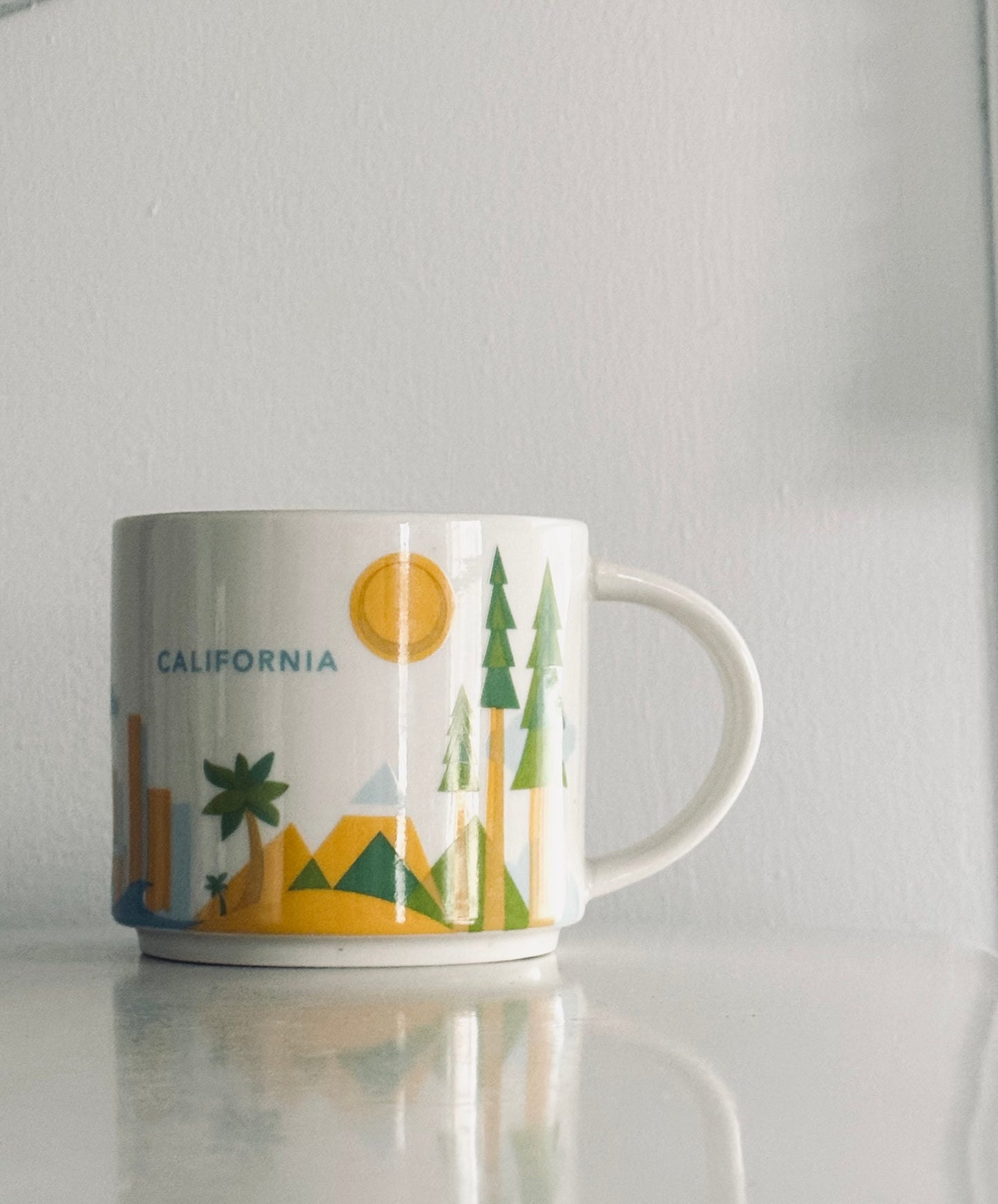 Starbucks Coffee Company, You Are Here Collector Series California Coffee Mug Kitchen Accents