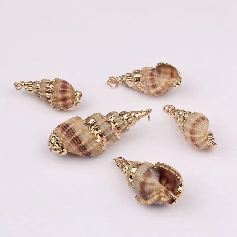 Bohemian Style Natural Seashell Pendant Accessories