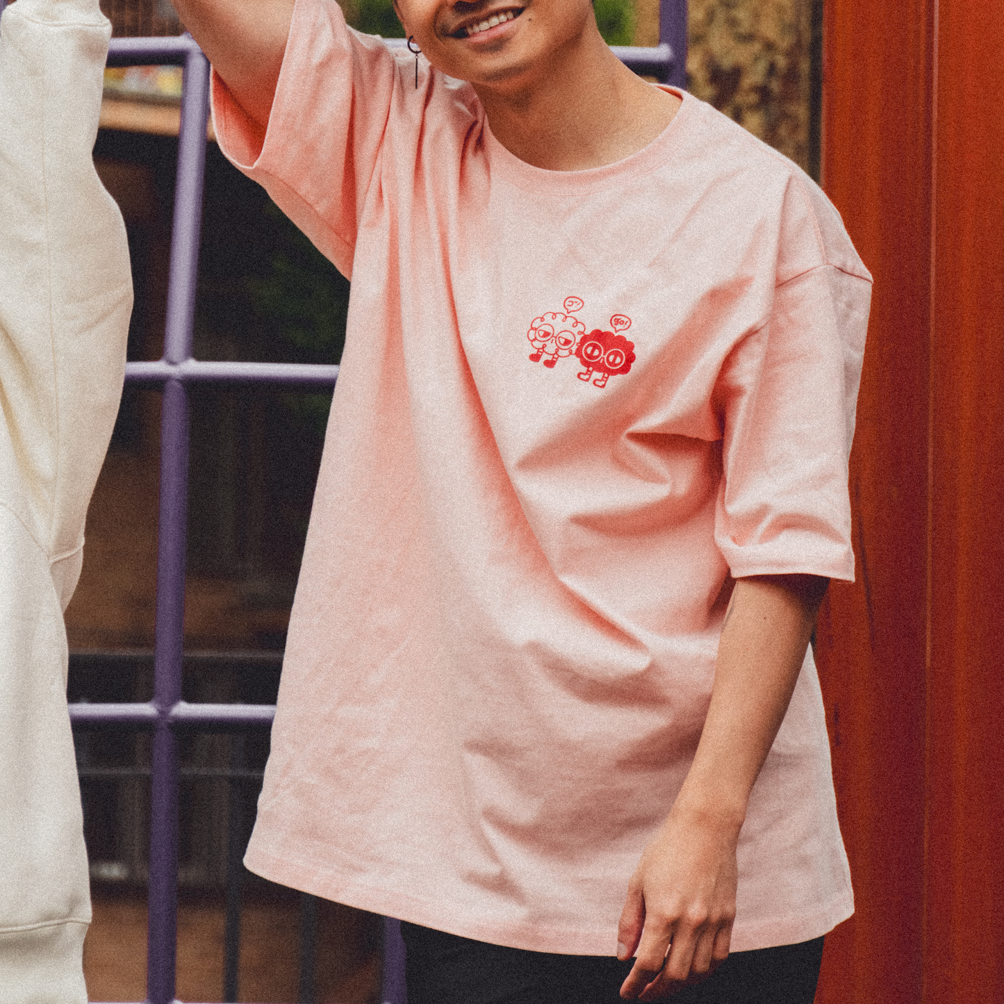 KOUEN: Screenprinted short sleeve t-shirt-0