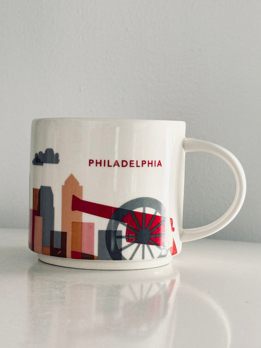 Starbucks Coffee Company, You Are Here Collector Series Philadelphia Coffee Mug