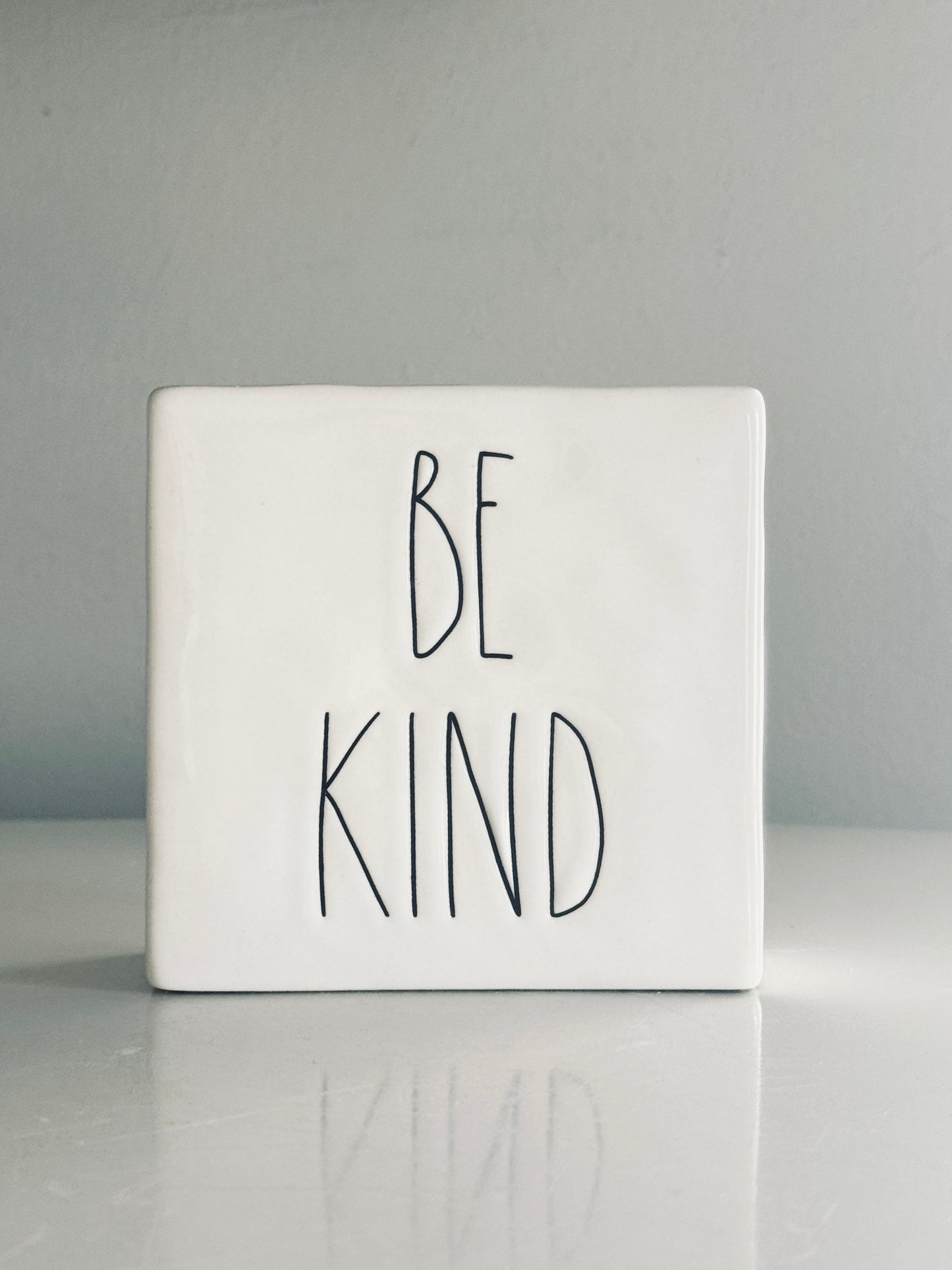 Rae Dunn by Magenta, Stay Humble Be Kind Office Square Decor Block