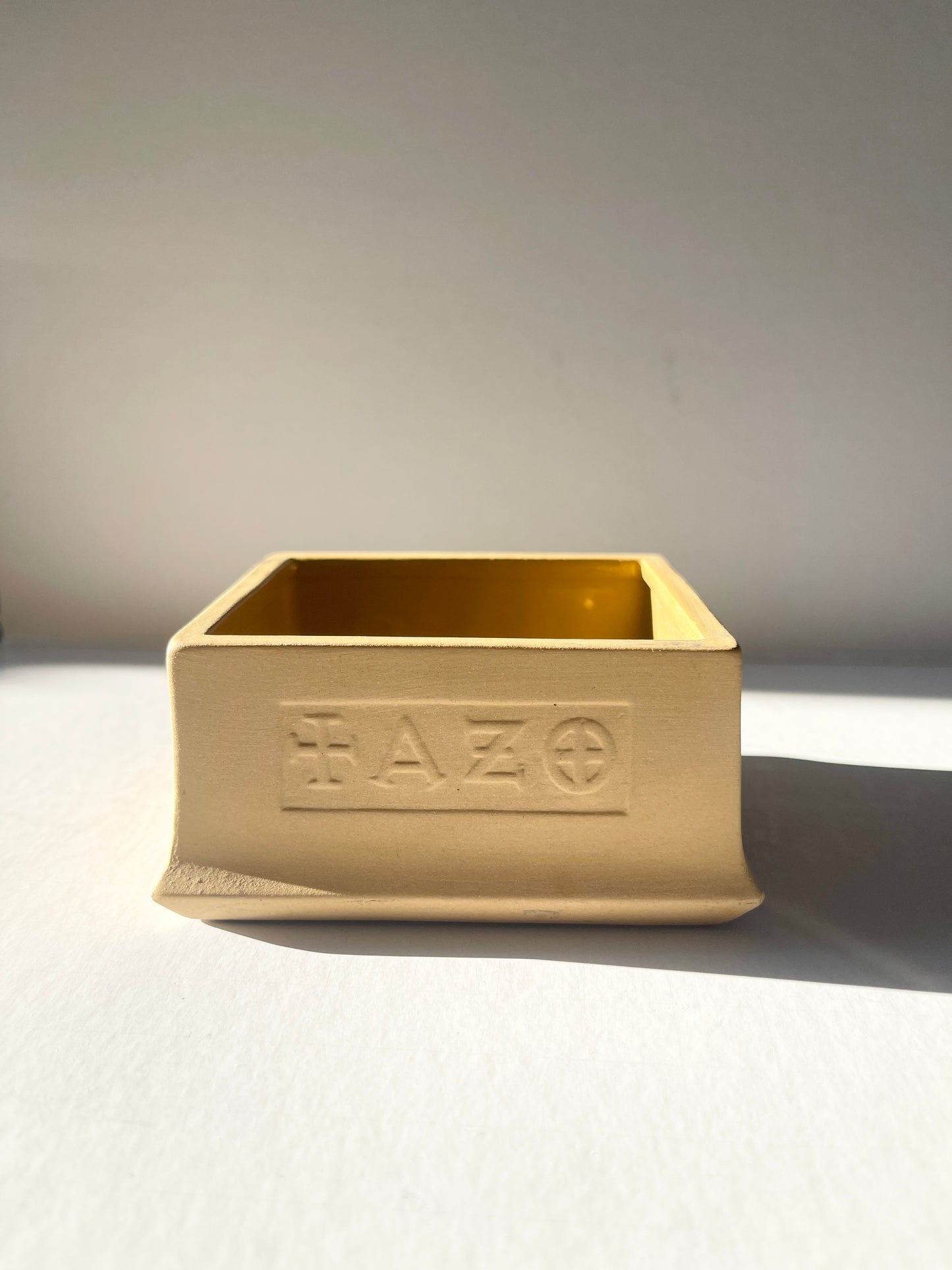 Vintage Tazo Tea, Teabag Holder in Yellow