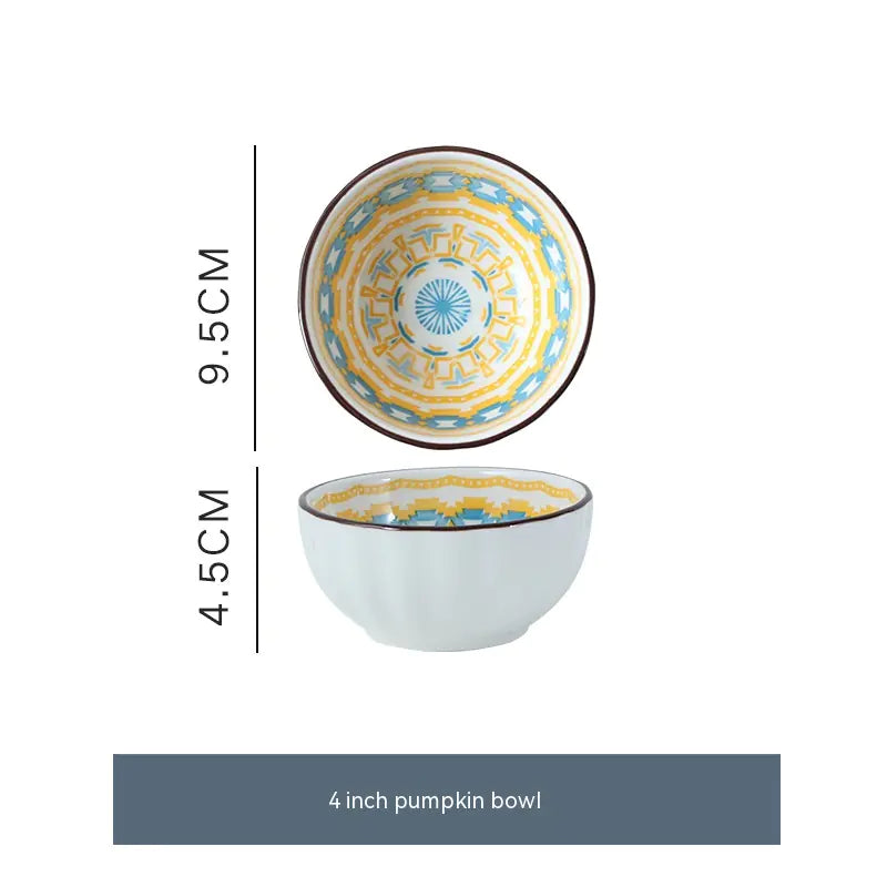 Bohemian Ceramic Seasoning Dish