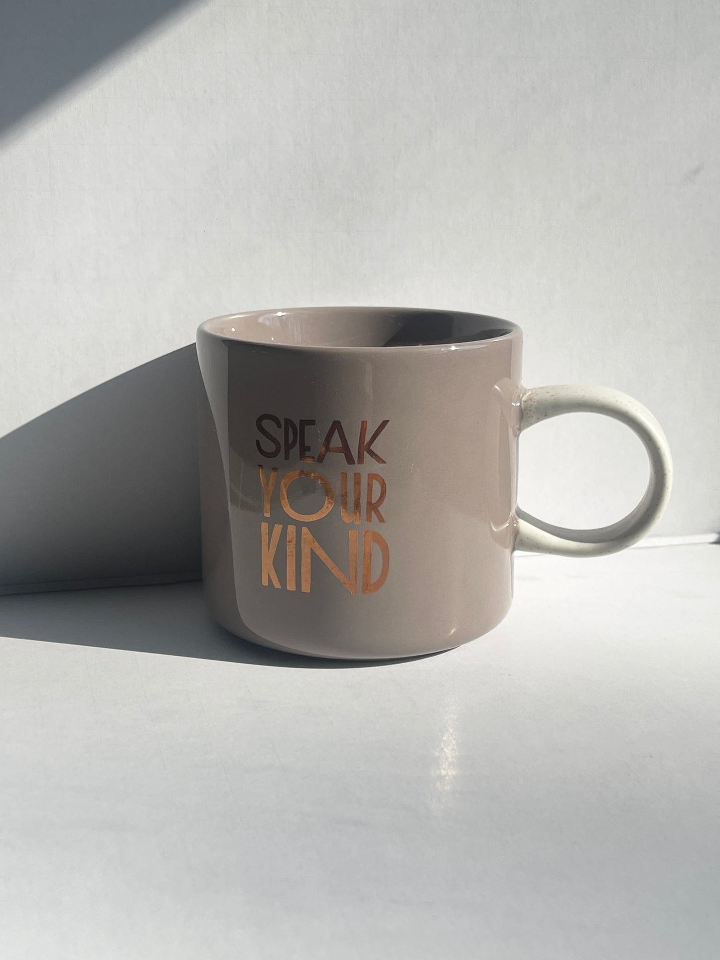 Starbucks Coffee Company, Beige Speak Your Kind Coffee Mug, Kitchen Accents