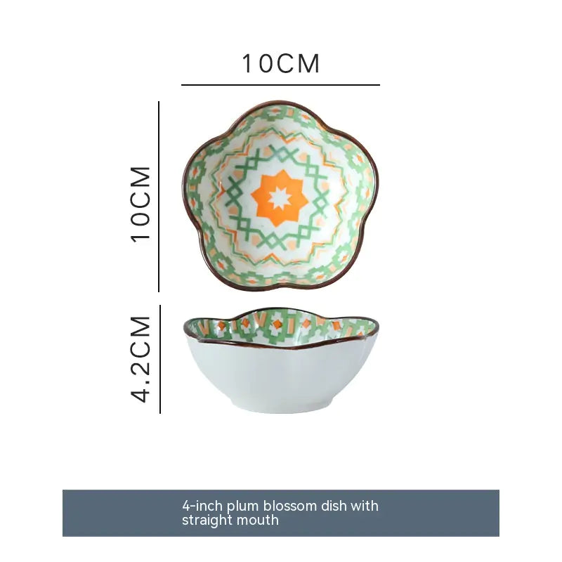 Bohemian Ceramic Seasoning Dish