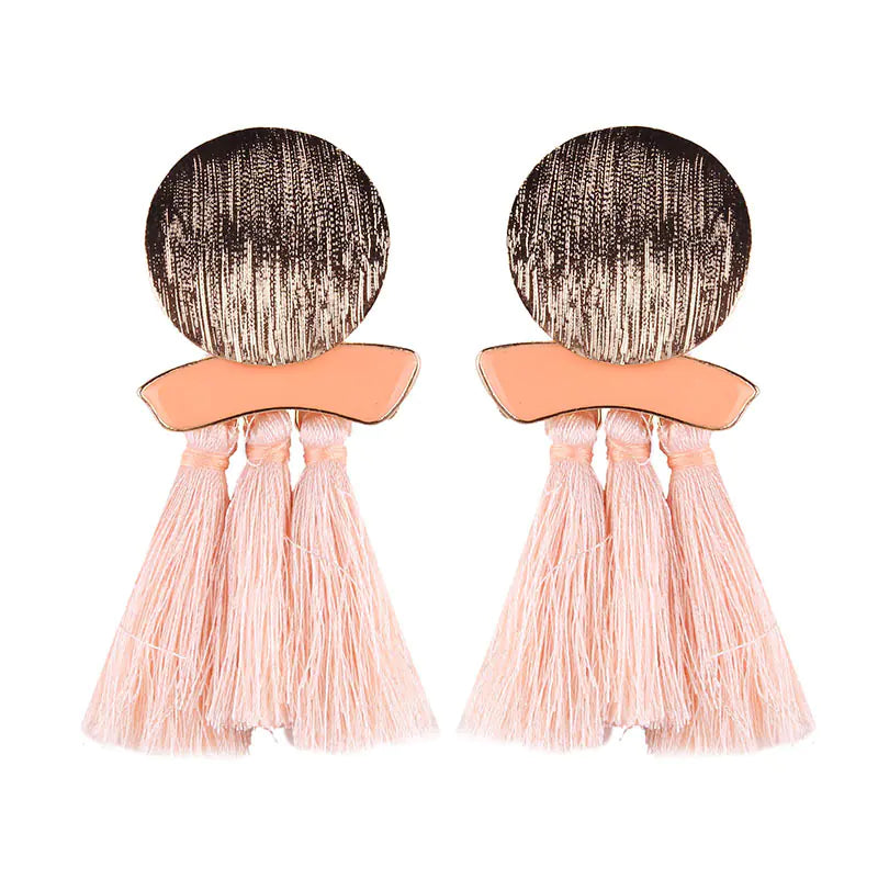 Ethnic Boho Tassel Earrings