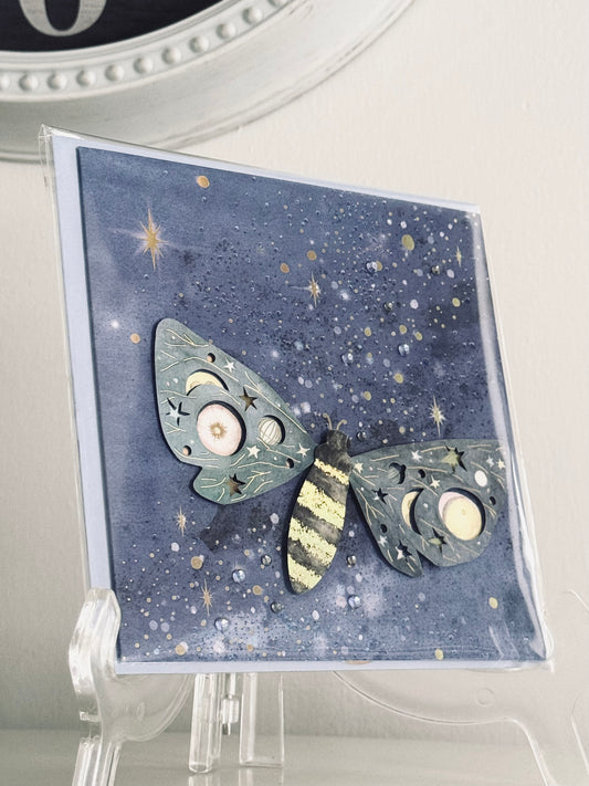 Papyrus Unique Firefly Card, Stars Galaxy Space, Cards for Anyone Gifts