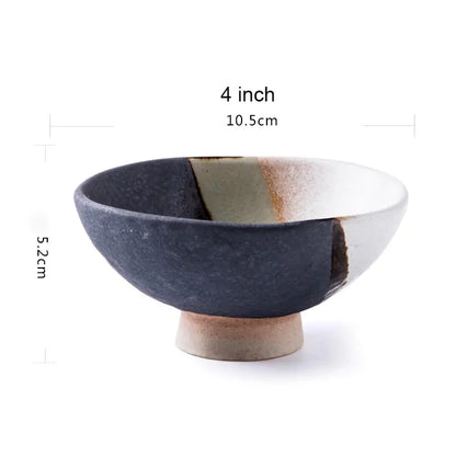 Japanese Style Frosted Ceramic Bowl for Dining