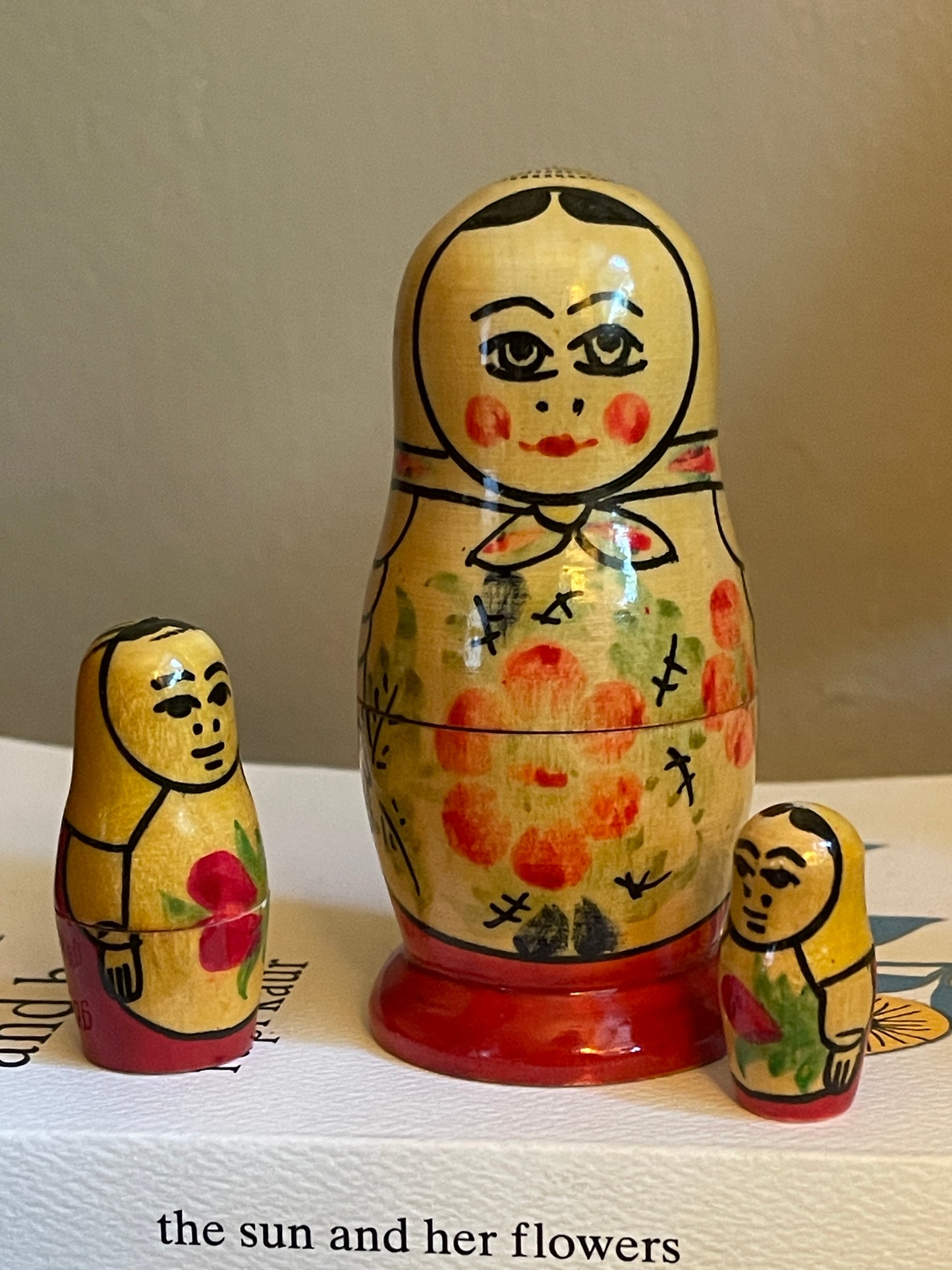 Authentic Handpainted Russian Nesting Dolls