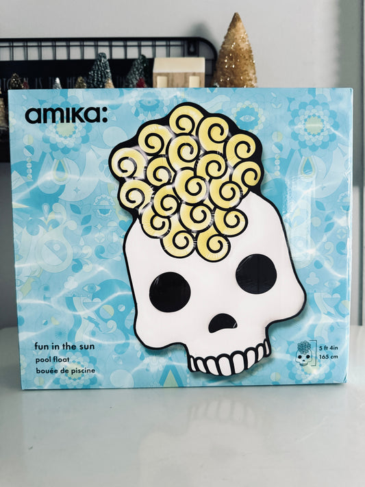 Amika: Fun in the Sun Skull Pool Float Large