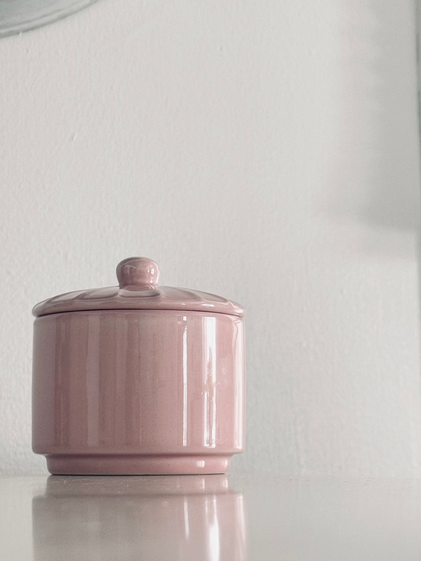 Hey Sugar Covered Sugar Bowl, Romantic Valentine Pink Covered Lid Home Accents Serving