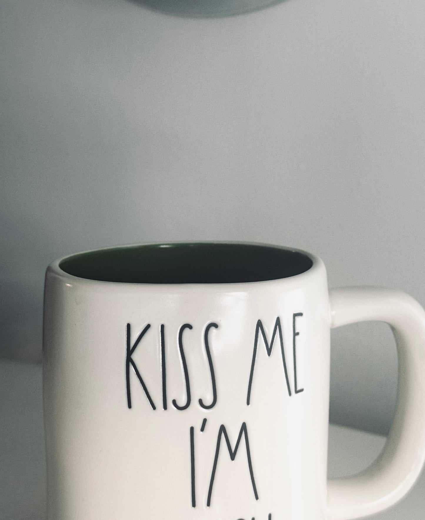 Rae Dunn by Magenta, Kiss Me I’m Irish St. Patrick’s Day Inspired Coffee Mug