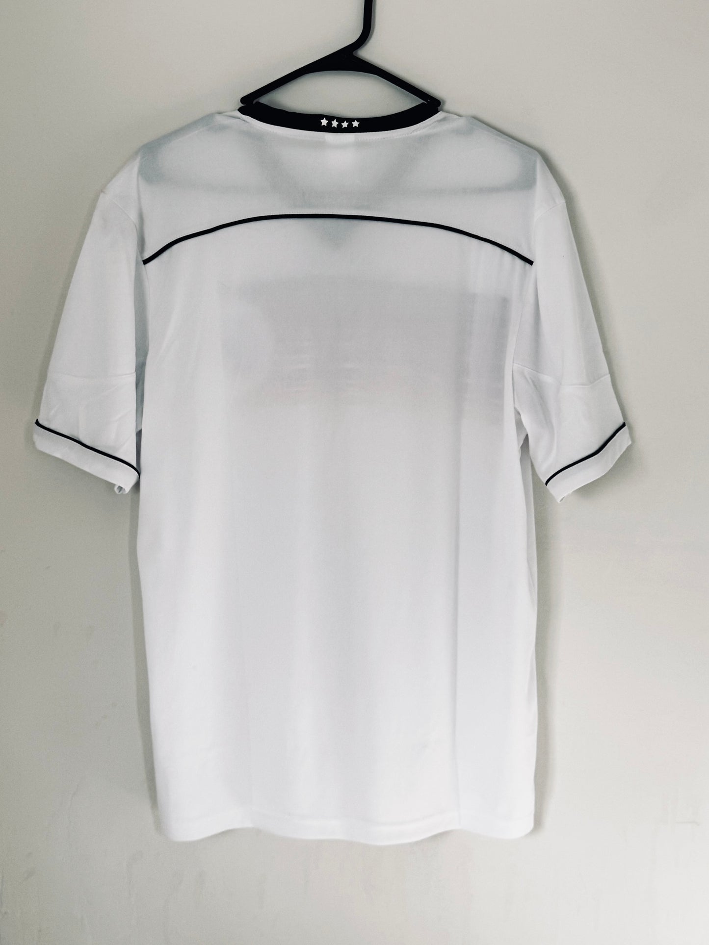 Germany Soccer Jersey Deutscher Fussball-Bund Mens T-Shirt White V Neck New