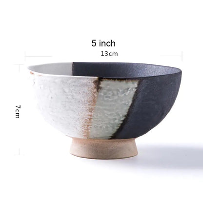 Japanese Style Frosted Ceramic Bowl for Dining