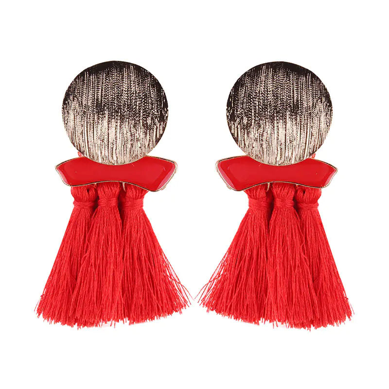 Ethnic Boho Tassel Earrings