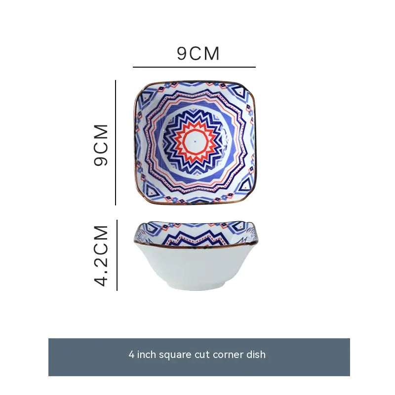 Bohemian Ceramic Seasoning Dish