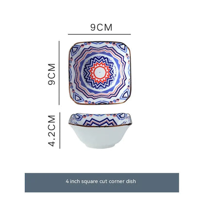 Bohemian Ceramic Seasoning Dish