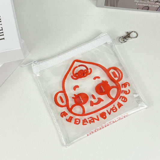 SOOSU: Clear vinyl plastic bag-0