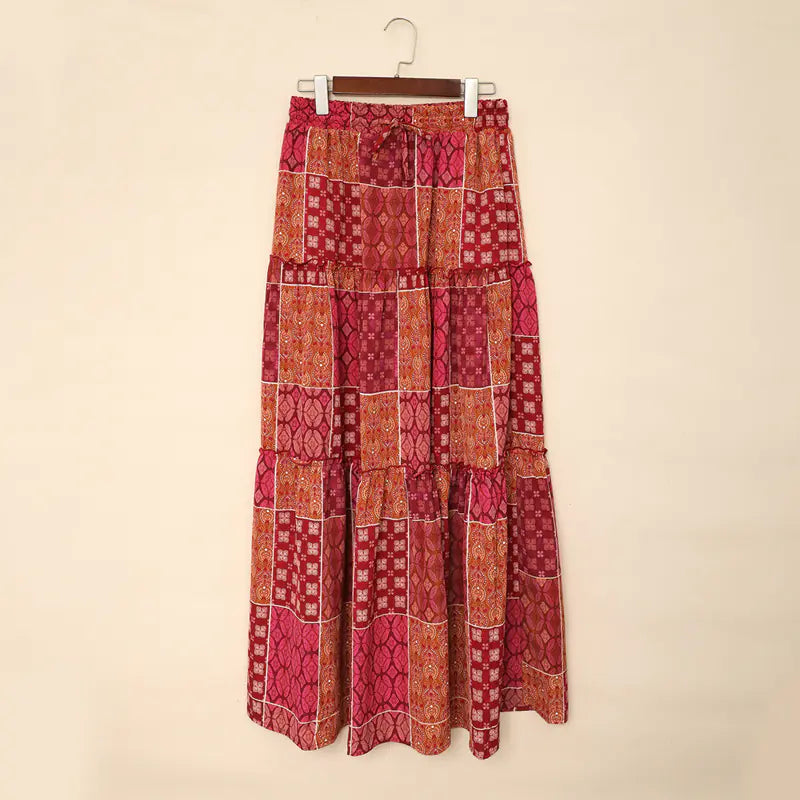 Bohemian Ethnic Style Skirt for Women