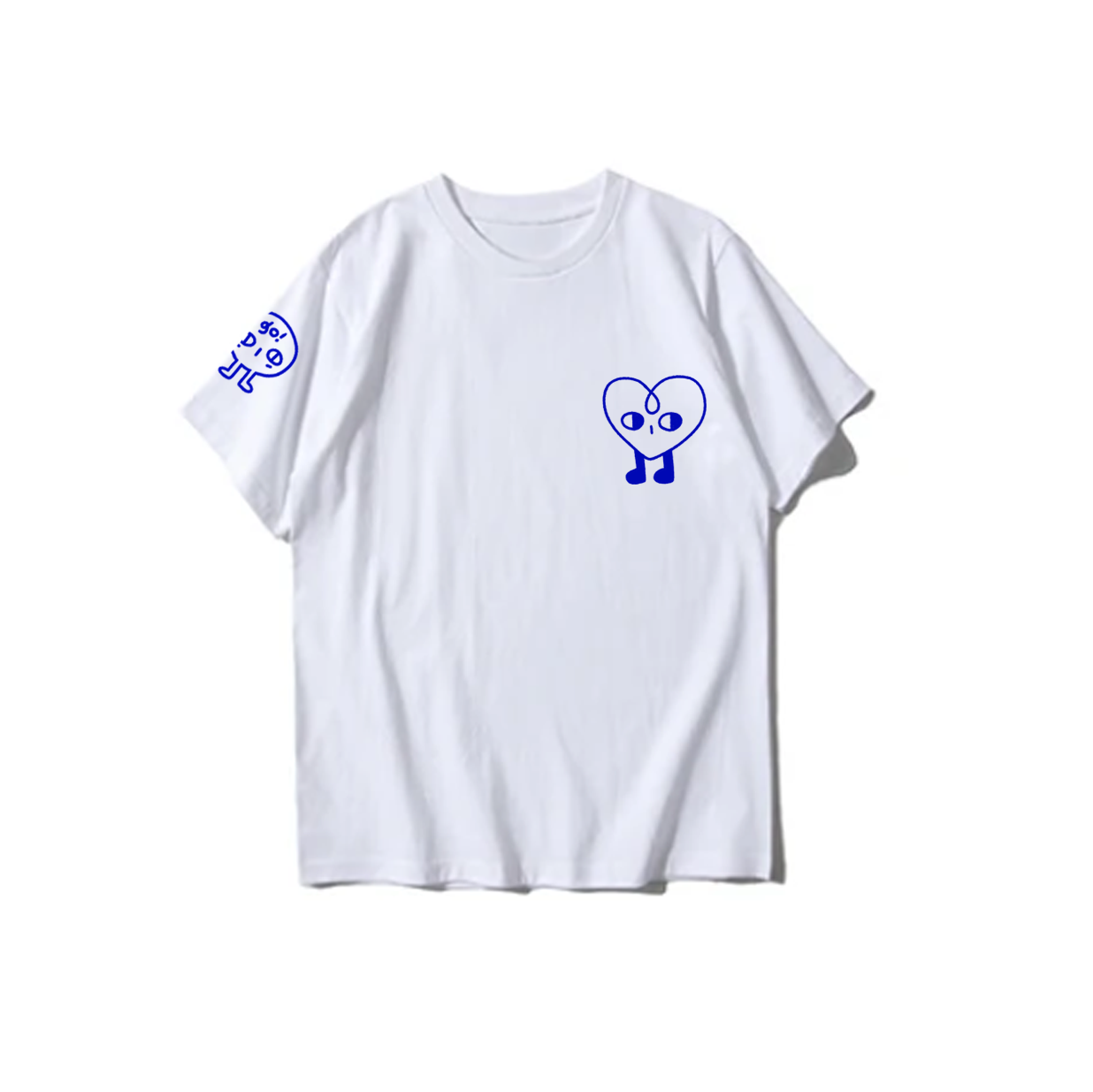 GROWING UP MEANS FORGIVING THE PAST VERSIONS OF YOU: Embroidered short sleeve t-shirt-3