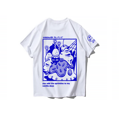 KURIMU: Screenprinted short sleeve t-shirt-2