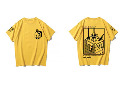 PAN: Screenprinted short sleeve t-shirt-4