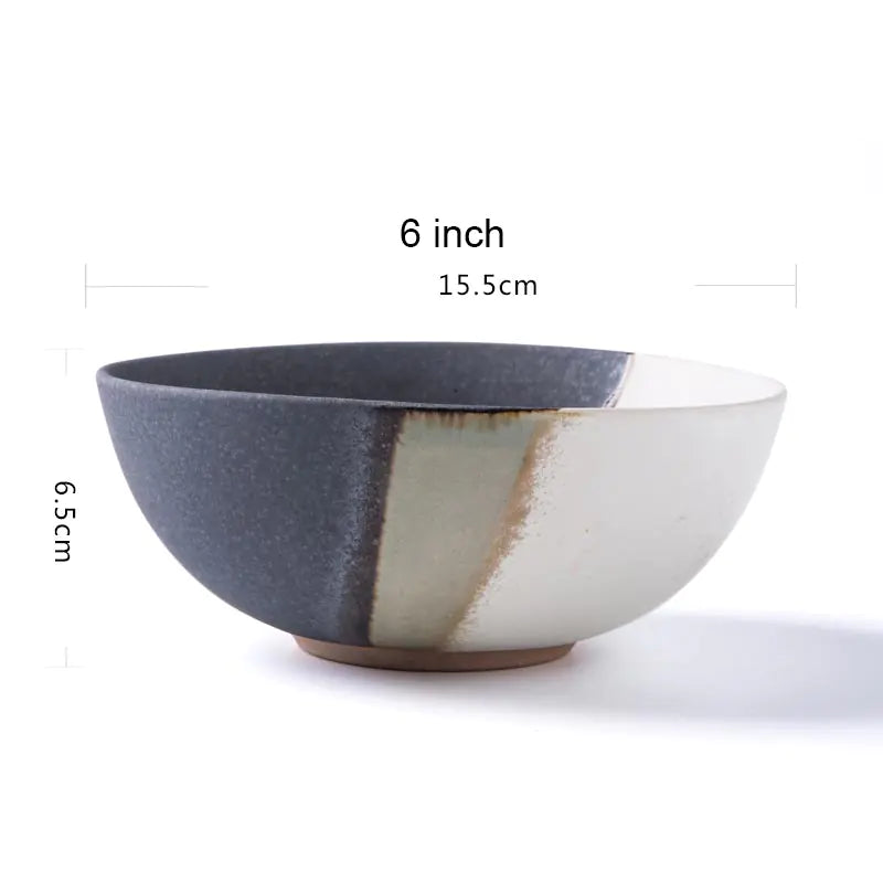 Japanese Style Frosted Ceramic Bowl for Dining