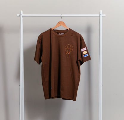 TAKE CARE OF YOURSELF: Embroidered short sleeve t-shirt-1