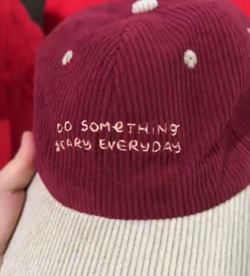 NAO: Duotone corduroy baseball cap-4