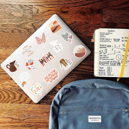 Boho Vintage Inspirational Stickers for Various Surfaces