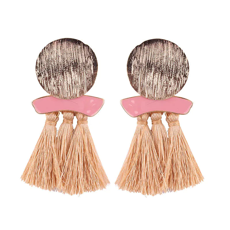 Ethnic Boho Tassel Earrings