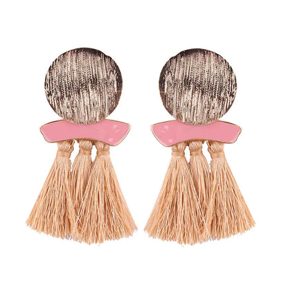 Ethnic Boho Tassel Earrings