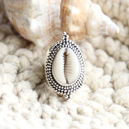 Boho Fashion Natural Shell Starfish Ring