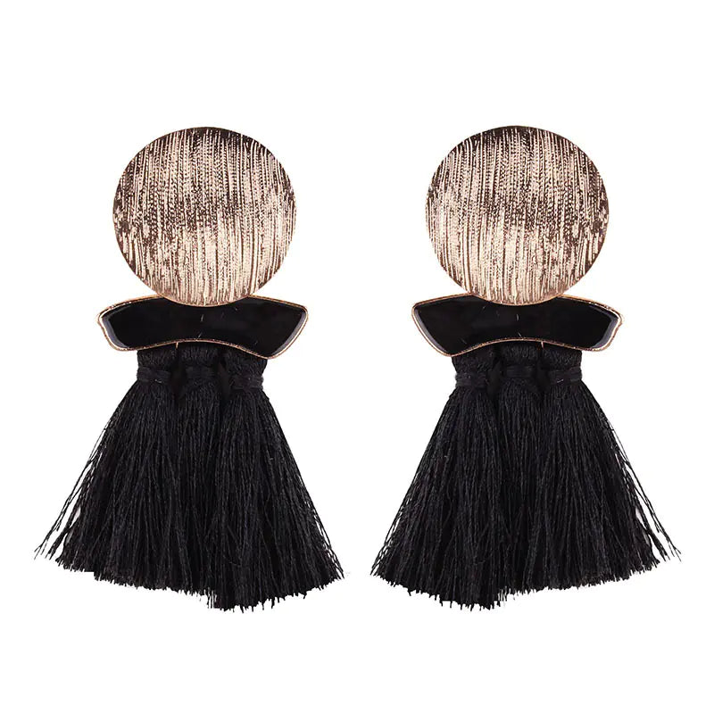 Ethnic Boho Tassel Earrings
