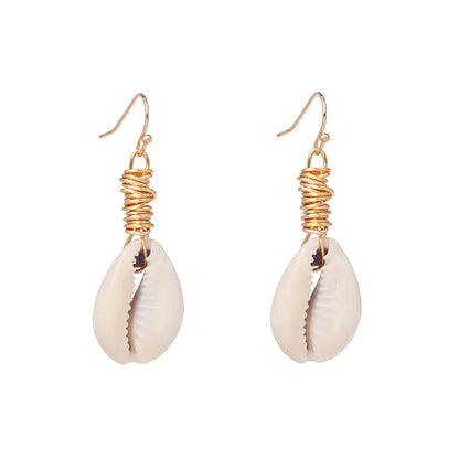 Bohemian Shell Conch Earrings