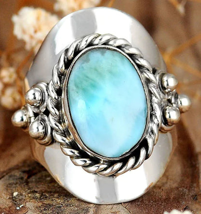 Emerald Bohemian Jewelry Ring