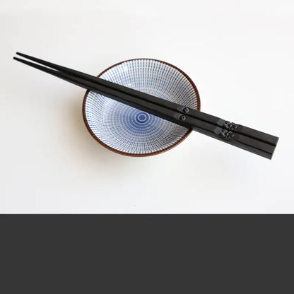 Alloy Tipped Chopsticks for Home and Restaurant Use