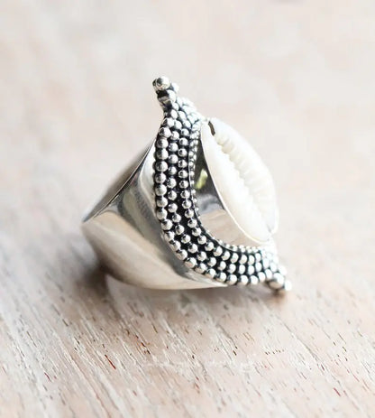 Boho Fashion Natural Shell Starfish Ring