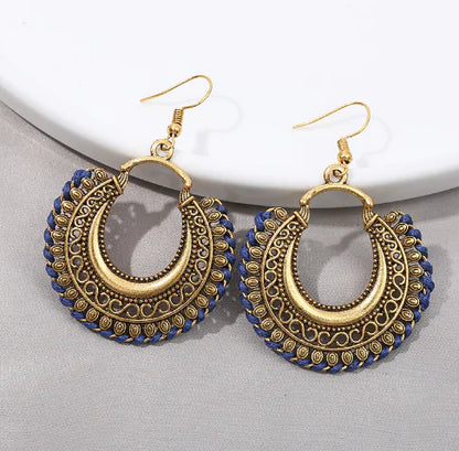 Delicate Boho Women's Earrings with Retro Tassels